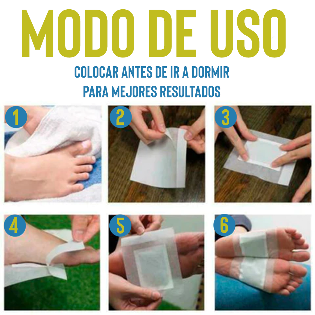 Miniatura 5 de Parches Para Pies (Set x10pcs)